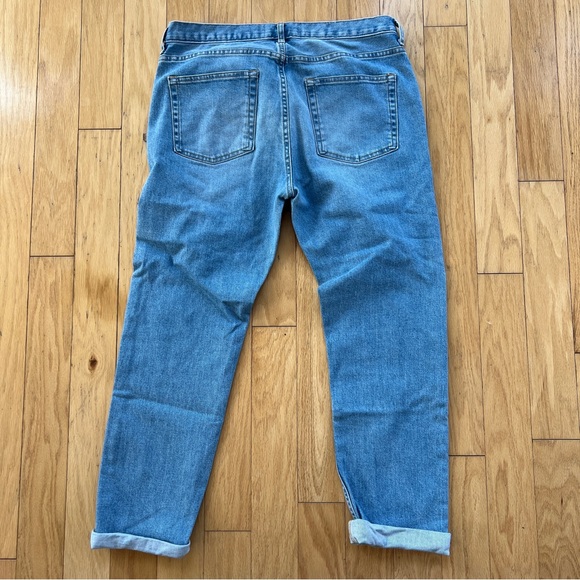 Everlane Women’s  Light Blue Boyfriend Straight Jeans - Picture 7 of 7